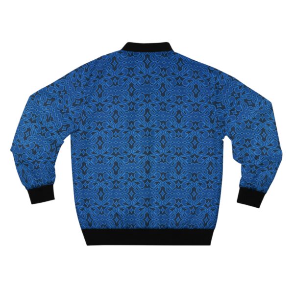 B Pattern Unisex Bomber Jacket - Image 2