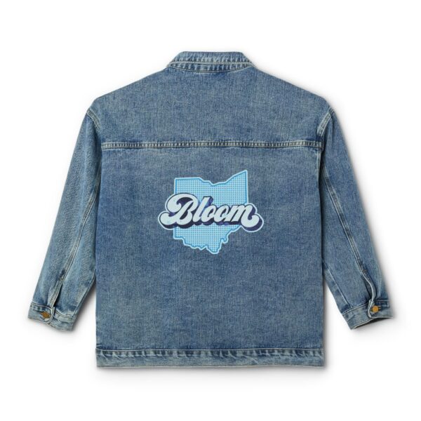 Women's Denim Jacket - Bloom Ohio - Image 3