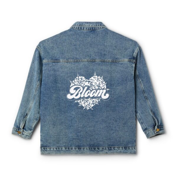 Nugg Heart Women's Denim Jacket - Image 3