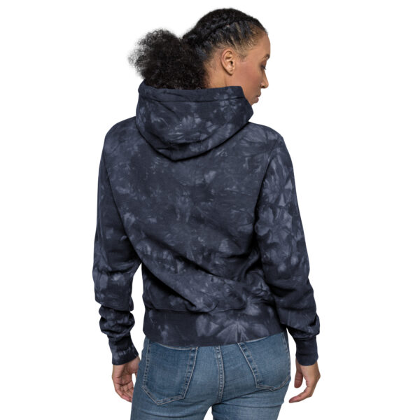 Bloom Embroidered Champion Tie-Dye Hoodie - Image 4